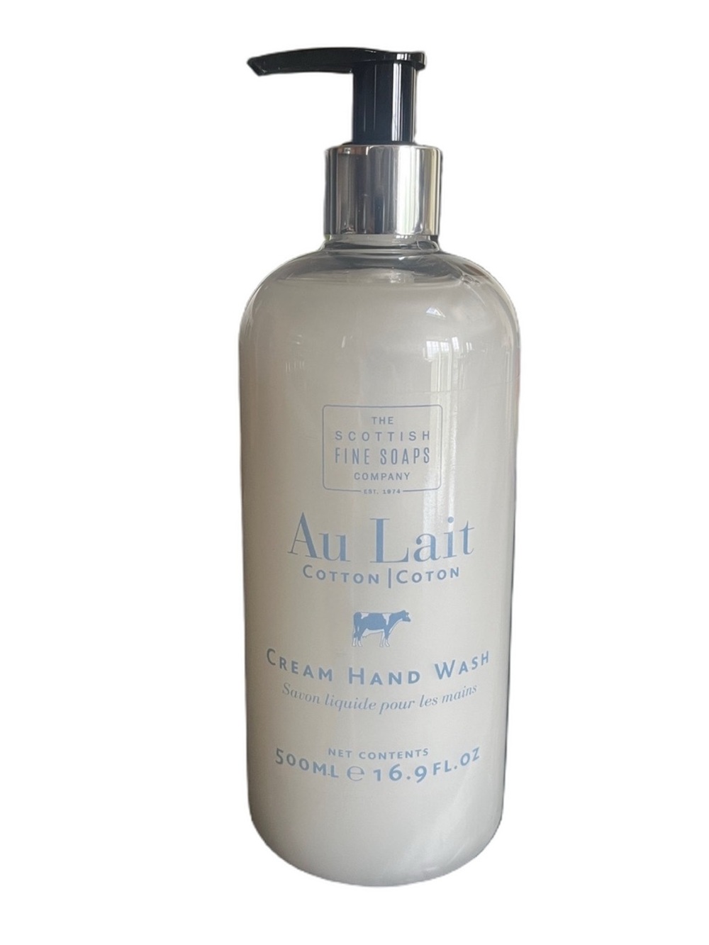 The Scottish Fine Soap Company Au Lait Cotton Cream Hand Wash - 500 ml